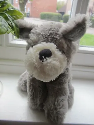 £8.95 • Buy Tesco Benny  Puppy Dog   Grey White Brown  Eyes Soft Toy Plush 2010