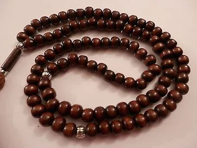 Prayer Beads 99 Misbaha Tasbih Tasbeeh Rosary  Muslim Worry  Beads Subha   WD • $8.95