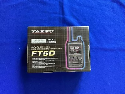 Yaesu FT5D C4FM/FM 144/430MHz Dual Band Digital Transceiver • $415.98