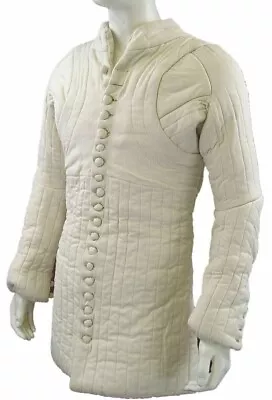 Medieval Gambeson Thick Padded Quilted Theater Costumes Suit Of Armor Larp Sca • $77.64