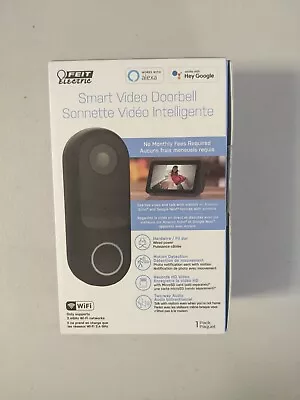 Feit Electric - Smart Video Doorbell W/ Wifi - Motion Detection - Two-Way Audio • $36.50