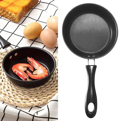 Mini Frying Pan Non-Stick Coated Omelette Induction One Egg Small 12.5cm Kitchen • £5.59
