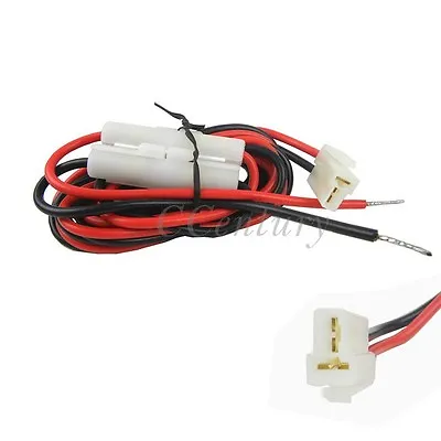 DC Power Cable Cord For Mobile Radio ICOM Kenwood TM-241 YAESU FT-7800R T Shape • $7.19