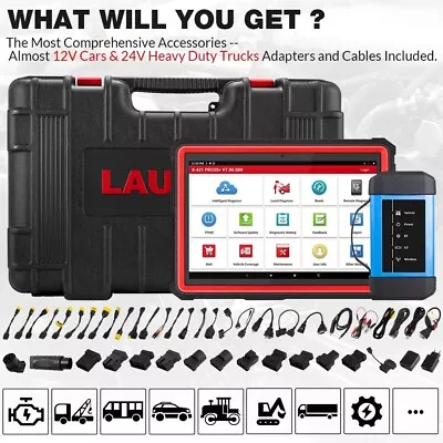 OBD2 Heavy Duty Commercial Vehicle HGV Truck Car Diagnostic Tool PRO3S+ HD3 • $2233.43