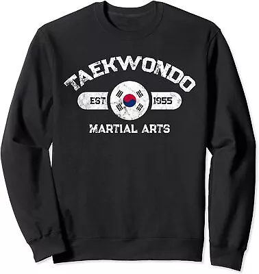 Taekwondo Established 1955 Taekwondo Martial Arts Unisex Crewneck Sweatshirt • $26.99