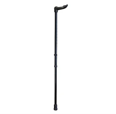Palm Grip Ergonomic Left Handled Walking Stick Black • £12.99
