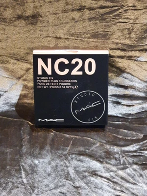 £25 • Buy Mac Studio Fix Powder Plus Foundation Nc20 -  New & Boxed - Free P&p - Uk