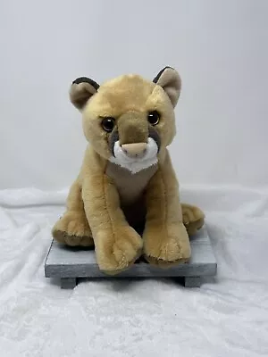 Wild Republic MOUNTAIN LION  11” Plush Stuffed Animal Toy # • $7