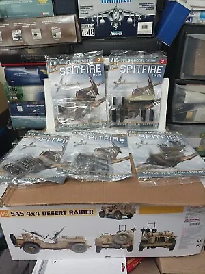 Hachette Build A Spitfire Mk 1a X5 All Different New Sealed. UK Buyers Only (47) • £20