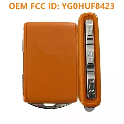 OEM Orange SMART REMOTE START KEY FOB 4B For Volvo V90 S90 XC60 XC90 YG0HUF8423 • $57.76