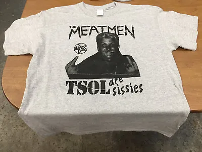 Meatmen Shirt TSOL Germs Gbh Kbd Bad Brains Negative Approach Punk Ssd • $19