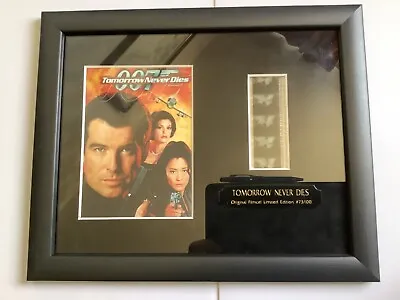 £7.49 • Buy 007 Tomorrow Never Dies Framed Original Film Cell Limited Edition