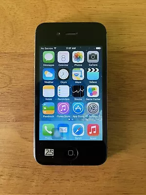 Apple IPhone 4 - 8GB - Black (Sprint) A1349 (CDMA) • $14.99