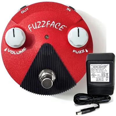 Dunlop FFM6 Hendrix Band Of Gypsies Fuzz Face Mini Pedal W/ 9v Power Supply • $169.99