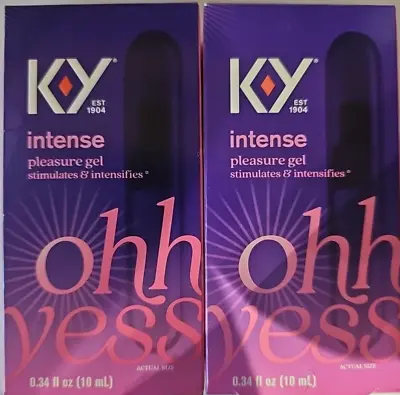 K-Y Intense Pleasure Gel Personal Lubricant Massage Gel Water-Based (READ DESCR) • $9.99