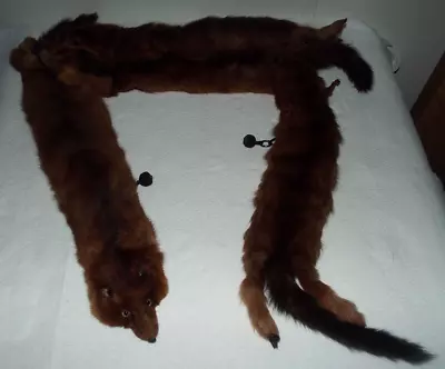 Vintage Mink Stole 4 Minks Read!!!! • $35