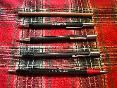 4 Vintage Autopoint US Government Mechanical Pencils - 1 Dual Color • $19.96