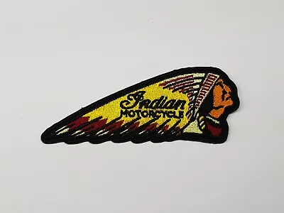 Quality Iron/Sew On Indian Patch Biker Motorbike American Heritage Live To Ride  • $7.99