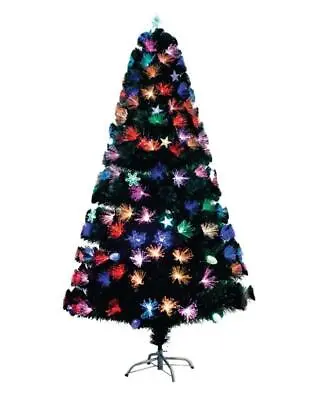 £21.99 • Buy 5ft Christmas Tree Free Standing With LED Lights Xmas Decoration Santa Present