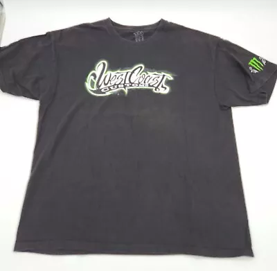 Monster Energy West Coast Customs TV Show T Shirt Mens Size XL  • $17.95