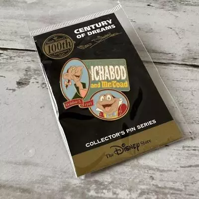 Disney 100Years Lapel Pin Badge 100Th Anniversary Ichabod And Mr. Toad • £124