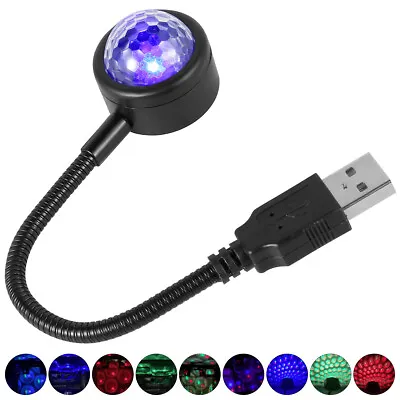 USB LED Galaxy Star Night Lamp Starry Sky Projector Light Ocean Purple√ • £5.15