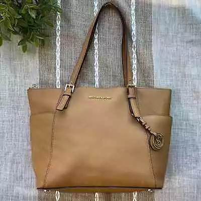 Michael Kors Jet Set Leather Pocket Tote • $63