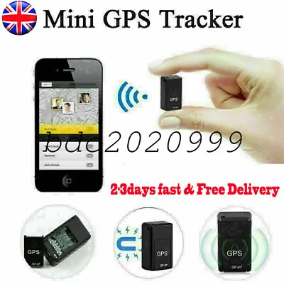 GM GPS Tracker Vehicle Bicycle Mini Tracking Magnetic Device Wireless NEW • £6.69