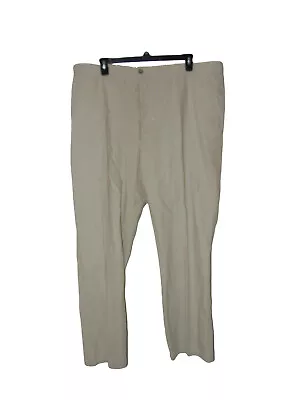 Marc Anthony Linen Pants XXL Men New Brown Slim Fit • $25.20