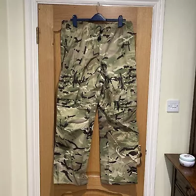 Xl British Military Army Lightweight Waterproof Trousers Mvp Mtp Fishing Walking • £20