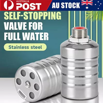 Stainless Fully Automatic Water Level Control Float Valve Kitchen Tap Fittings • $18.82