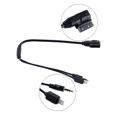 3.5mm AUX AMI MMI Music Interface Adapter Cable Cord For Audi VW IPod IPhone 6S • $10.36