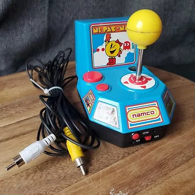 Namco MS PacMan  5 In 1 Plug And Play TV Video Game Tested JAKKS PACIFIC • $23