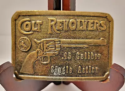 Vintage Colt Revolvers Belt Buckle .45 Caliber Single Action • $23.98