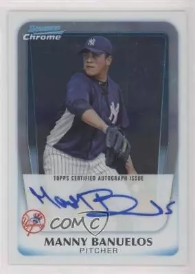 2011 Bowman Chrome Prospects Auto Manny Banuelos #BCP133 Auto • $3.70