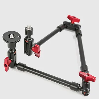 3 Section Camera Magic Arm Bracket For Gopro Smartphone Action Camera Camcorde • £31.79