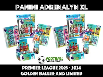 £16.95 • Buy Panini Premier League Adrenalyn Golden Baller And Limited Edition