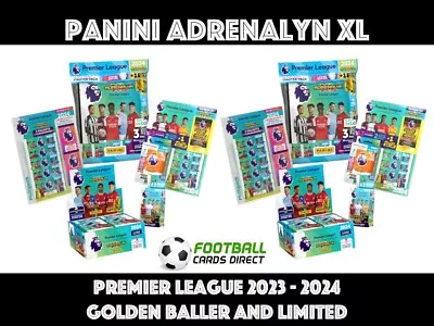 Panini Premier League Adrenalyn Golden Baller And Limited Edition • £2.25