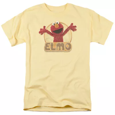 Sesame Street Elmo Iron On T Shirt Mens Licensed Classic TV Show Banana • $17.49