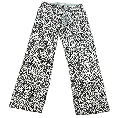P.J. Salvage Womens Cheetah Print Wide Leg Pajama Pants Size Medium • $13.50