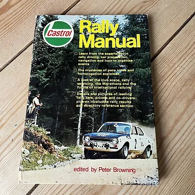 Castrol Rally Manual 1971 No. 1 Car Specs Drivers Results Tips Photos • £8.90