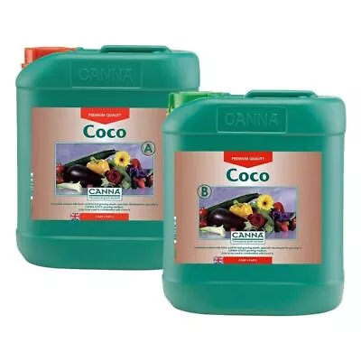 Canna Coco A+B 10L Litre Veg And Flower Plant Food Base Nutrients Hydroponics • £59.50