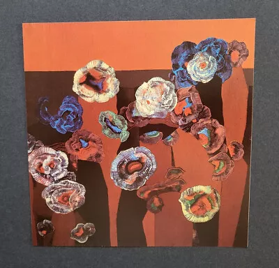 Max Ernst  Shell Flowers   Mounted Offset Color Lithograph 1977 • $39.99