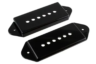 NEW - Pickup Covers (2) For P-90 Pickups With Dog Ears - BLACK • $13.59