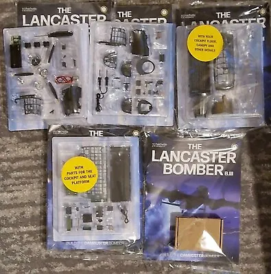 BUILD THE LANCASTER BOMBER B.III PART WORK DAMBUSTER BOMBER Issues 1-14 • £134.99