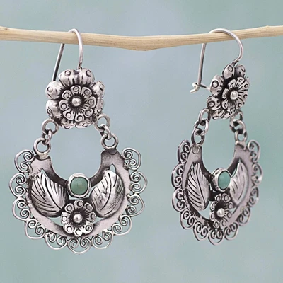 $3.98 • Buy Women Retro Boho Floral Gypsy Hook Earrings Tribal Ethnic Festival Gift Indian