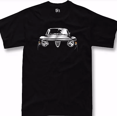 T-Shirt For Alfa Romeo Gta Fans Veloce Giulia Gt Classic Tshirt 1750 2000 • £26.30