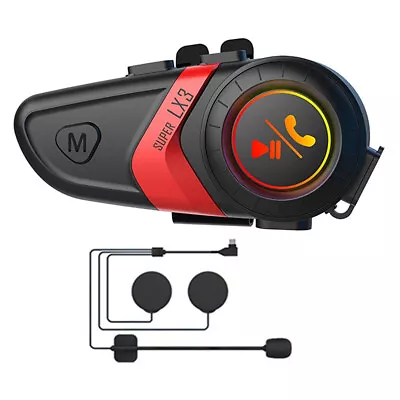 Wireless Bluetooth Stereo Motorcycle Helmet Headset Speaker Headphone Hands-Free • $32.90