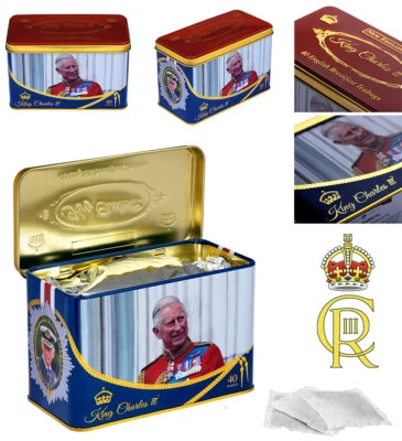 £9.99 • Buy Kings Charles Coronation English Breakfast Tea Souvenir Royal Gift Teabags
