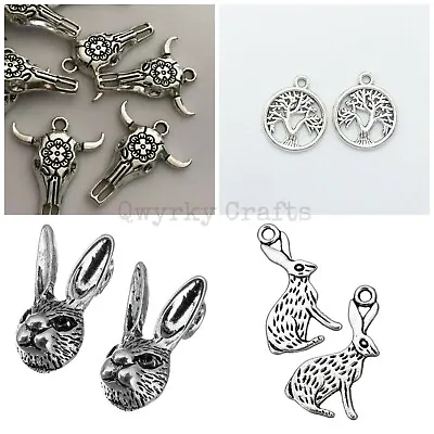 Tibetan Silver Charms Pendants Jewellery Card Making Crafts Antique Colour LOT 2 • £2.50